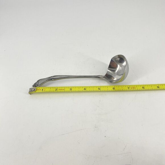 Ekco Eterna REGAL ROSE Stainless Steel Gravy or Sauce Serving Ladle Japan - Picture 3 of 6